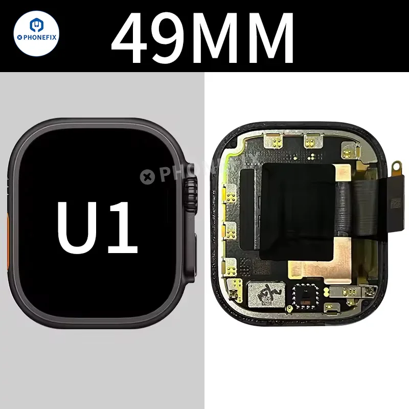 Écran OLED numériseur pour Apple Watch Series 1 à 11 SE Ultra