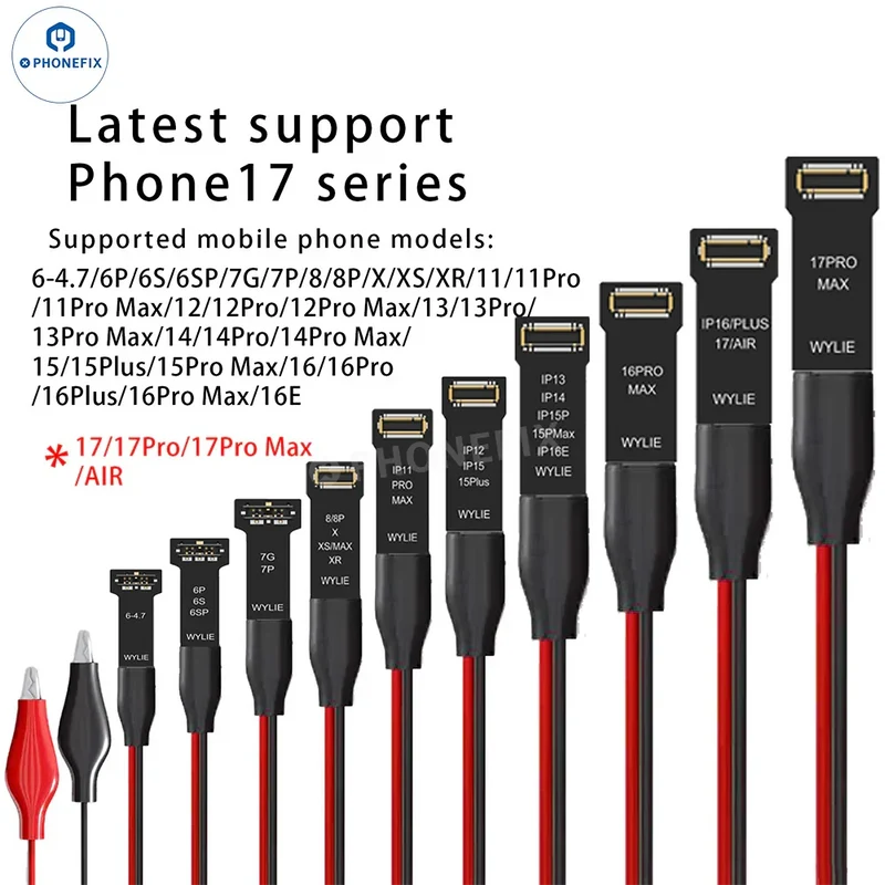 Câble d'alimentation WYLIE WL-647L pour iPhone 6-17 Pro Max (démarrage)