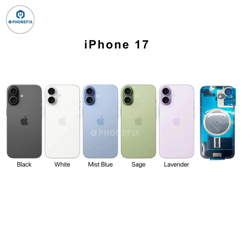 Coque arrière en verre avec aimant Magsafe pour iPhone 14-16 Pro Max