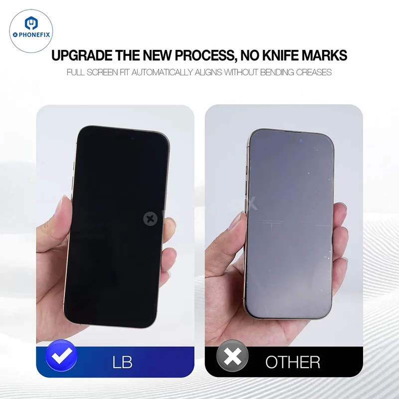 Machine de découpe, de lamination et de polymérisation UV pour films hydrogel d'écran de téléphone