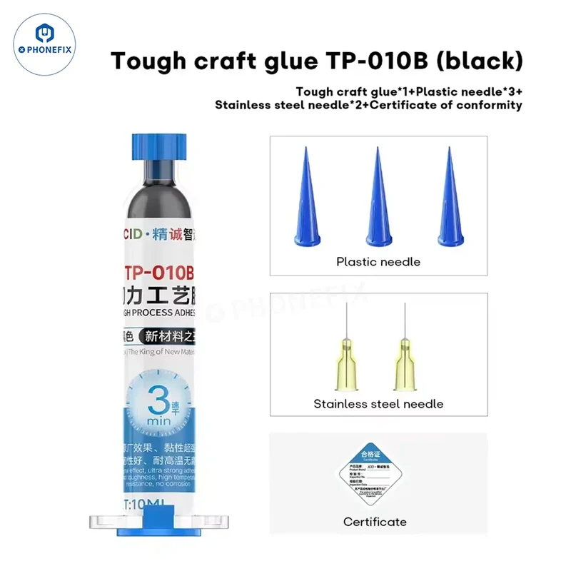Colle JCID Tough Process TP Nano pour la réparation de téléphones portables