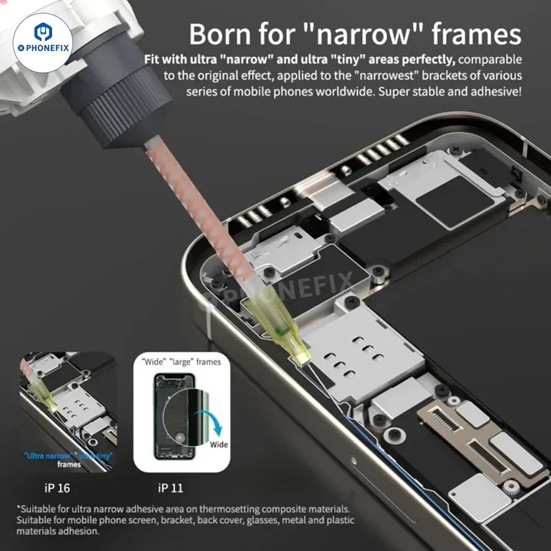 Colle adhésive JCID SP16 Super Bracket pour la réparation du cadre de téléphone