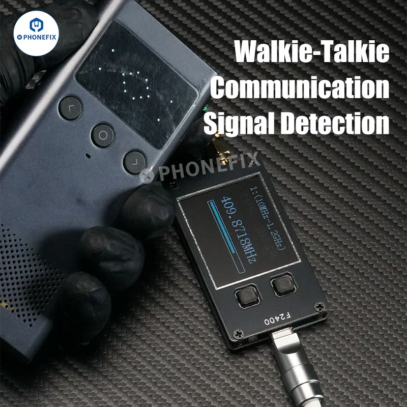 Testeur de fréquence de signal F2400 pour la réparation de téléphones/Bluetooth/WiFi/clés de voiture
