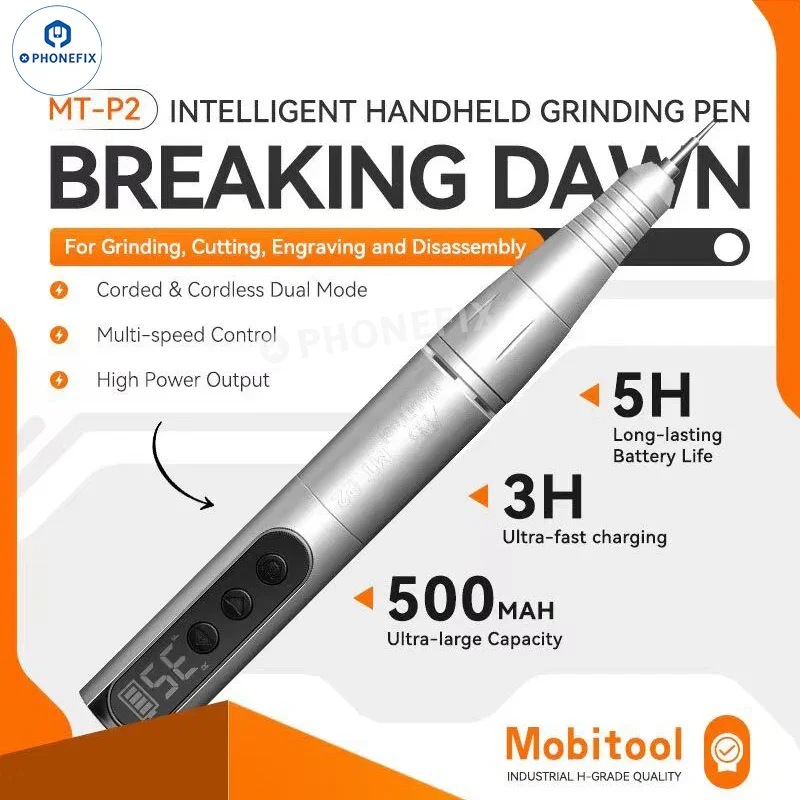 Stylo de meulage portatif intelligent MobiTool MT-P2 pour la réparation de téléphones