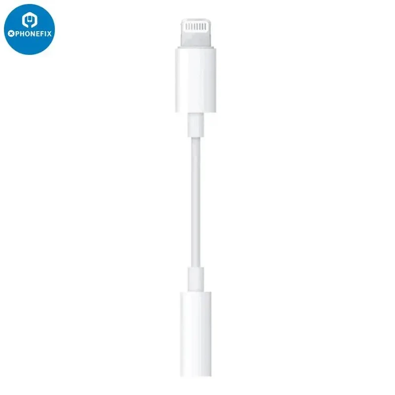 Pour adaptateur Apple Lightning vers prise casque 3.5 mm
