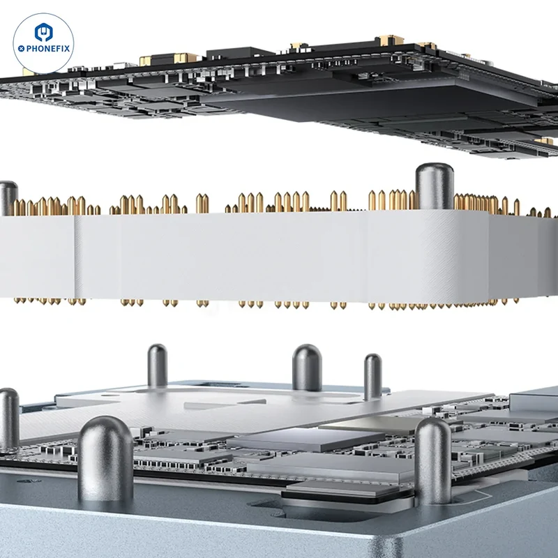 Banc de test multicouche pour circuit imprimé QIANLI MEGA-IDEA iSocket iPhone série 17