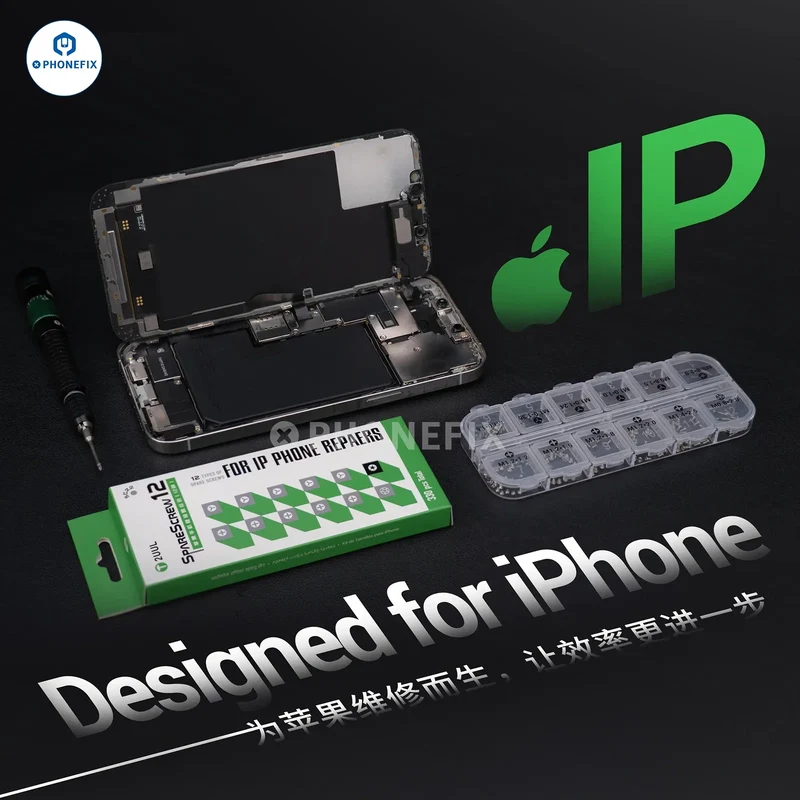 2UUL SC22 SpareScrew12 Vis Phillips/Y/Bas pour réparation d'iPhone