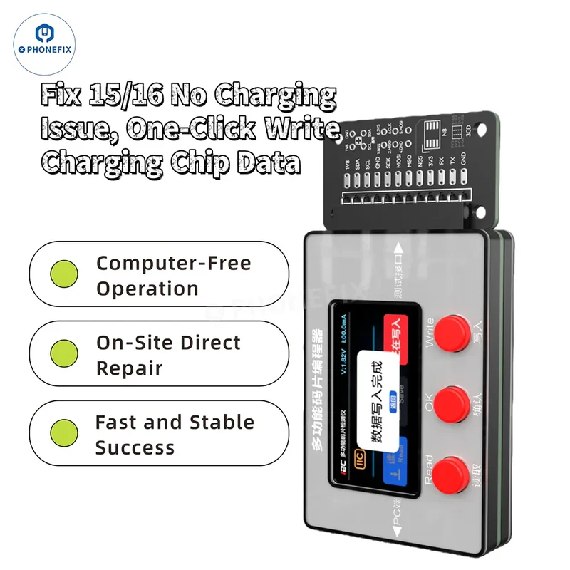 Programmateur EEPROM EPR32 pour réparation de charge iPhone, iPad et MacBook