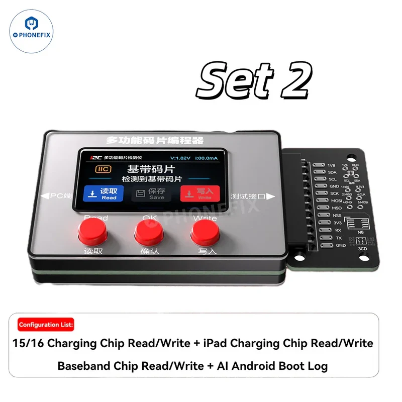 Programmateur EEPROM EPR32 pour réparation de charge iPhone, iPad et MacBook