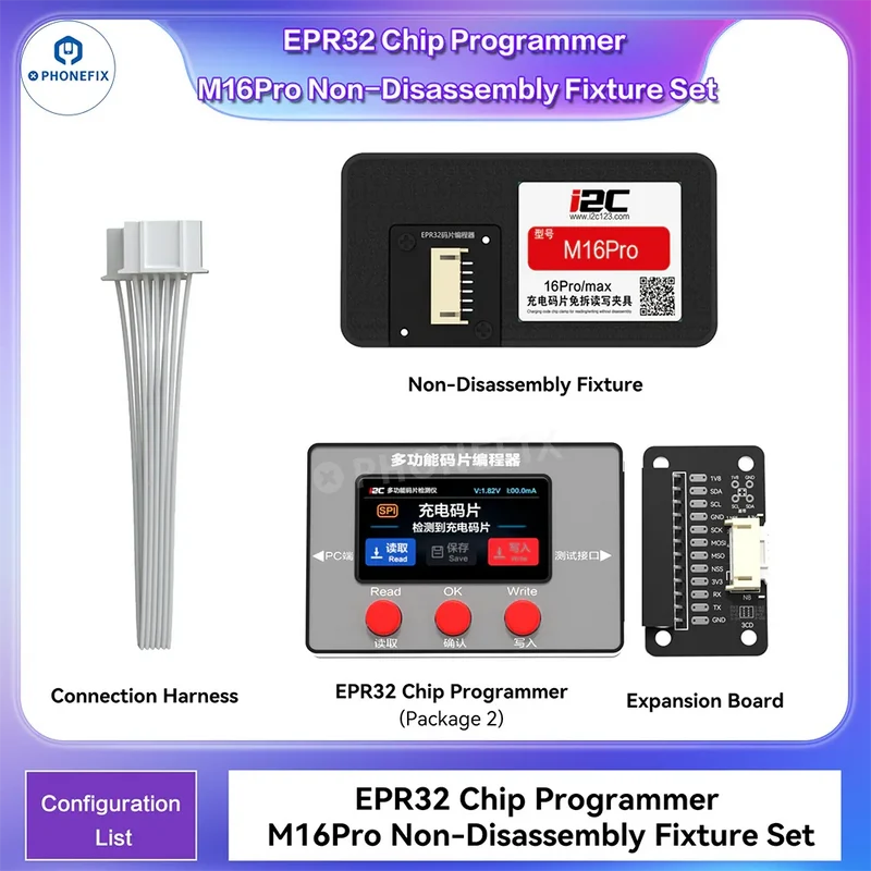 Programmateur EEPROM EPR32 pour réparation de charge iPhone, iPad et MacBook