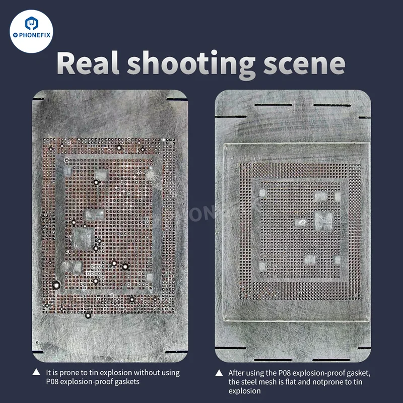 Joint anti-explosion en étain LanRui P08 pour soudure de circuits intégrés de processeur de téléphone