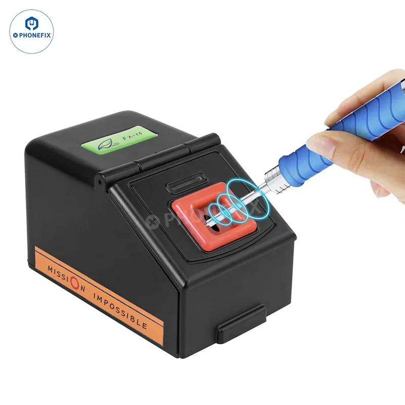 Nettoyeur de pannes de soudage électrique automatique pour fer à souder et pâte à étain