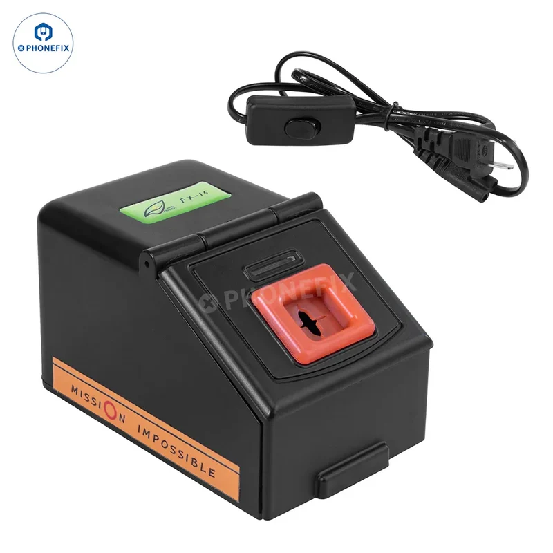 Nettoyeur de pannes de soudage électrique automatique pour fer à souder et pâte à étain