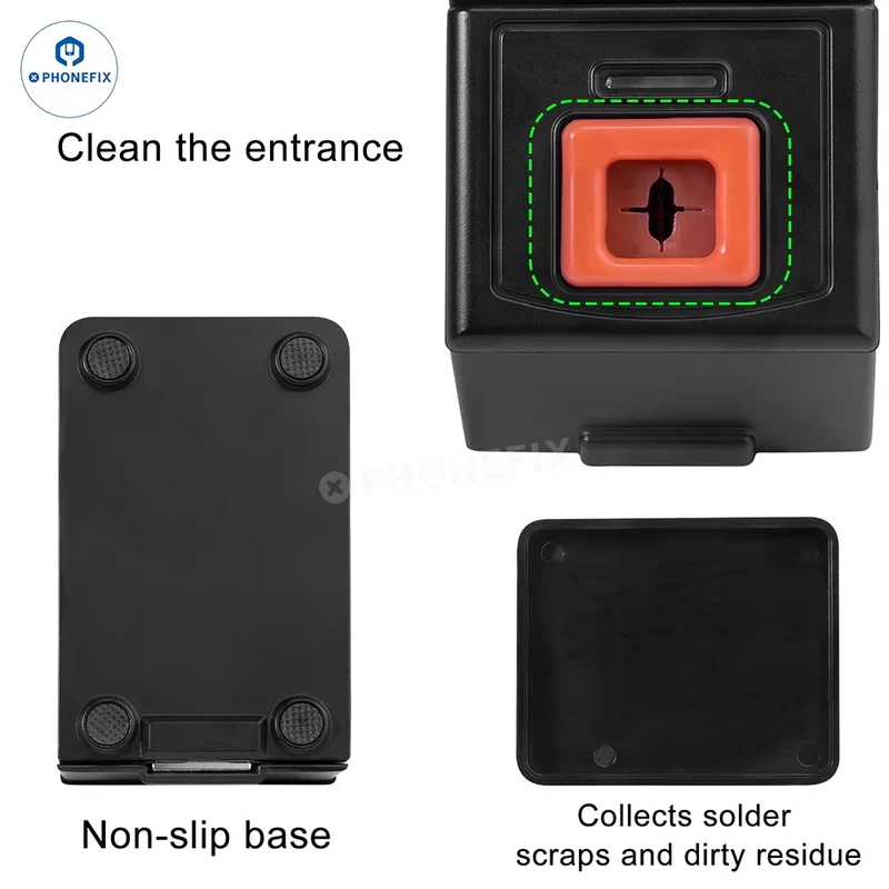 Nettoyeur de pannes de soudage électrique automatique pour fer à souder et pâte à étain