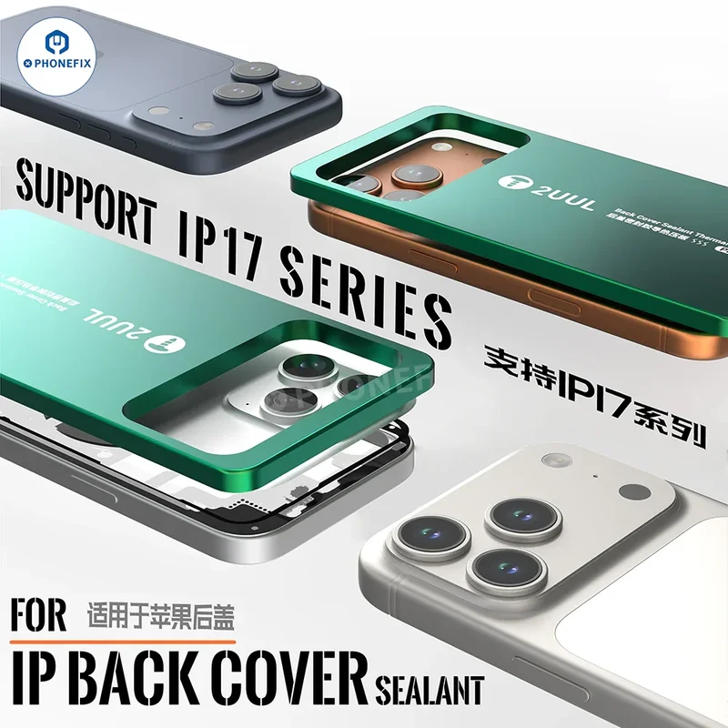 Plaque thermique d'étanchéité pour coque arrière 2UUL DA68 pour iPhone 17 Pro Max