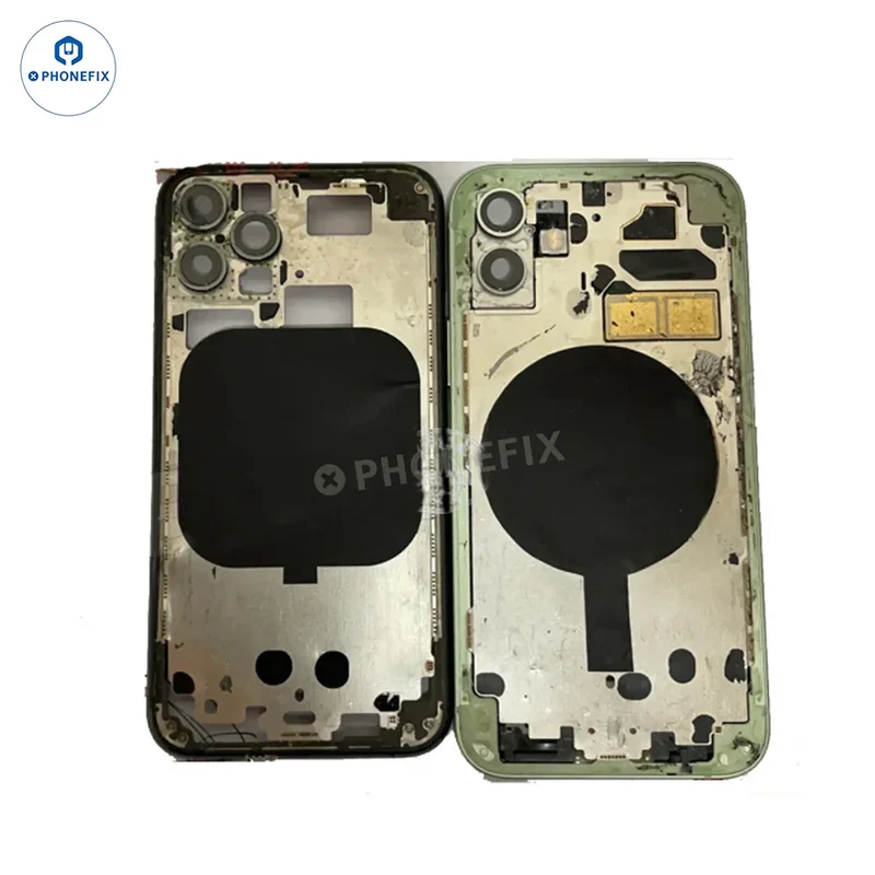 Autocollant de protection isolant pour coque arrière iPhone avec chargement sans fil