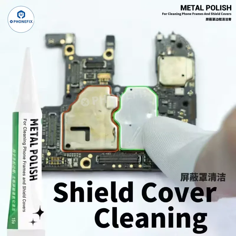 Pâte à polir les métaux 2UUL SC94 pour nettoyer le cadre et la protection du téléphone