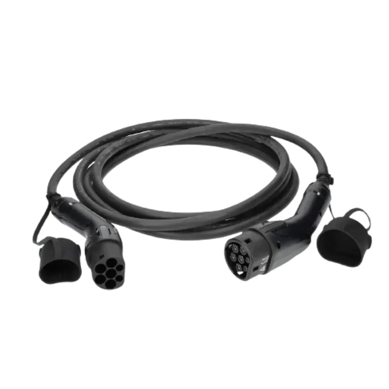 Câble pour véhicule électrique - Type 2 - 32A - 22000W - 3 phases - 5M