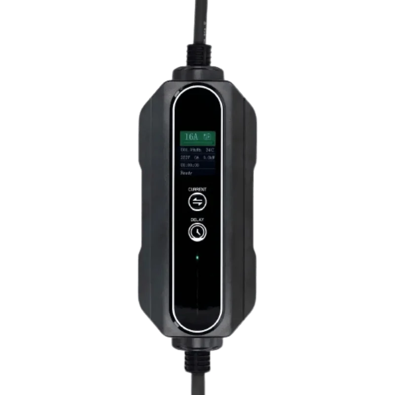 Chargeur portatif de véhicule électrique - AT-N05V3V3-F 3G1.5 - 1380 / 2300 / 3680 W - 6 / 8 / 10 / 13 / 16 A - 1 Phase - 5.00 m