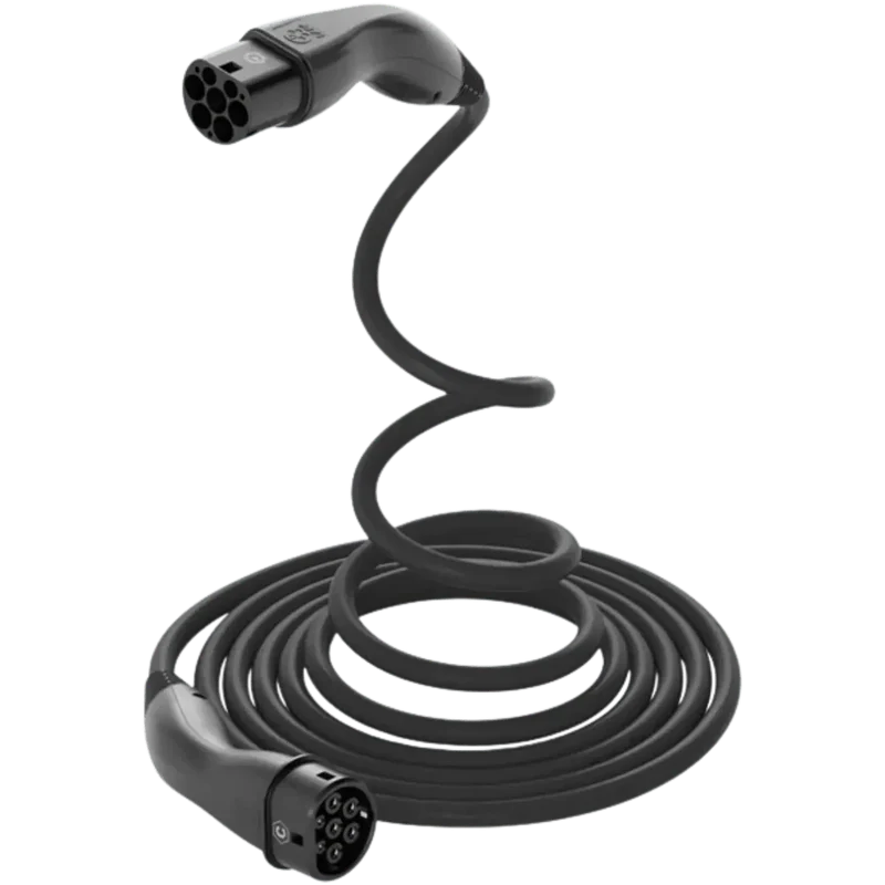 Câble de recharge Helix pour voiture électrique - Type 2 - 7.4KW - 5M