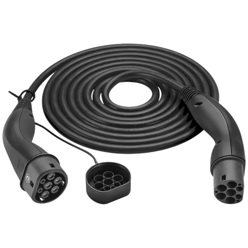 Câble de recharge Helix pour voiture électrique - Type 2 - 7.4KW - 5M