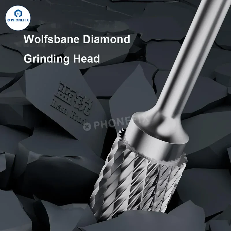 Tête de meulage diamantée LANRUI pour le retrait du cadre de l'appareil photo de l'iPhone