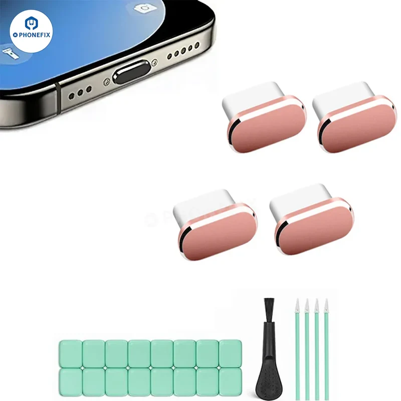 Kit de nettoyage pour port USB-C compatible iPhone 15-17 Pro Max et Android