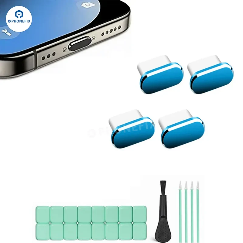 Kit de nettoyage pour port USB-C compatible iPhone 15-17 Pro Max et Android