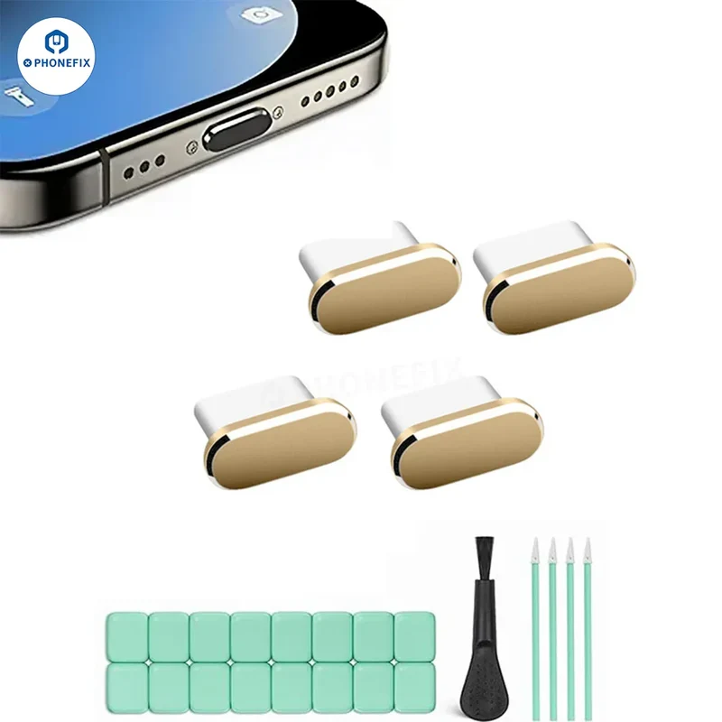 Kit de nettoyage pour port USB-C compatible iPhone 15-17 Pro Max et Android