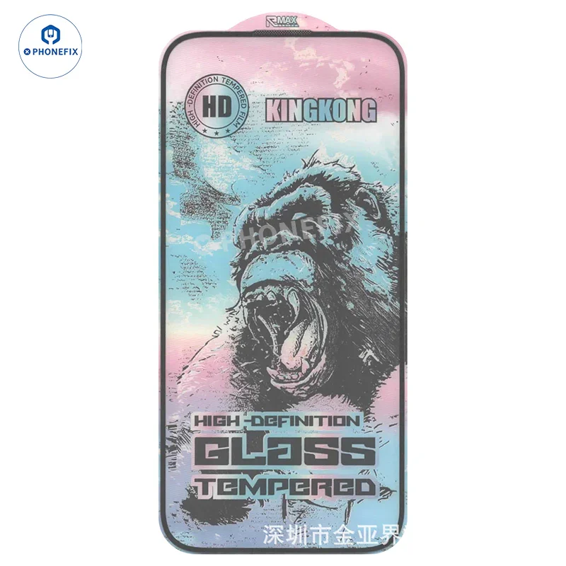 Film protecteur en verre trempé et aluminium haute densité pour iPhone X–17 Pro Max