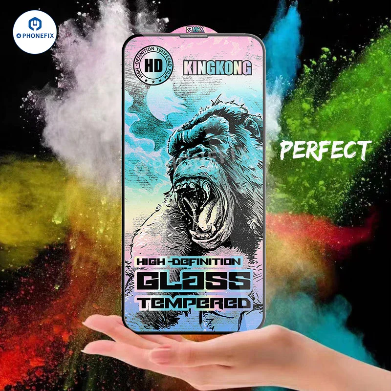 Film protecteur en verre trempé et aluminium haute densité pour iPhone X–17 Pro Max