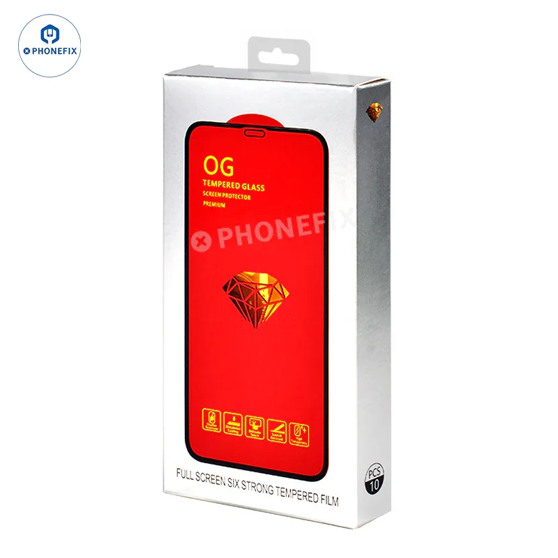 Protection d'écran intégrale Gold Diamond pour iPhone X17 Pro Max