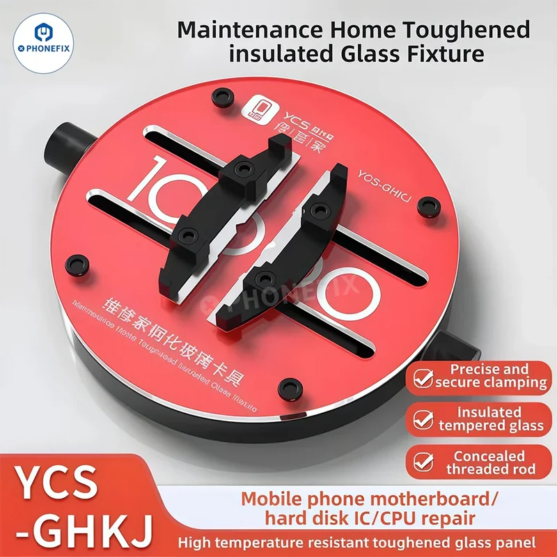 Pince de soudage mobile pour puces PCB YCS GHKJ en verre trempé