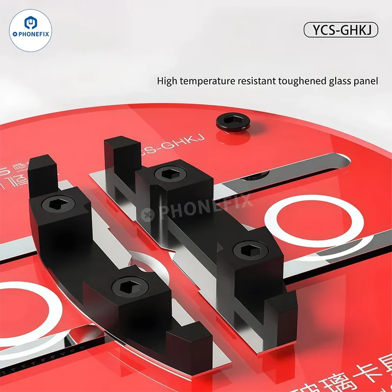 Pince de soudage mobile pour puces PCB YCS GHKJ en verre trempé