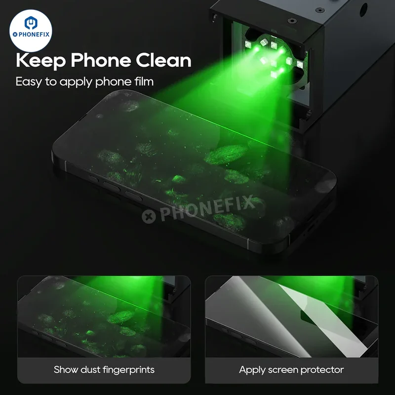 Ventilateur de refroidissement à séchage UV XwitZeal FAN1 pour réparation de circuits intégrés de carte mère de téléphone