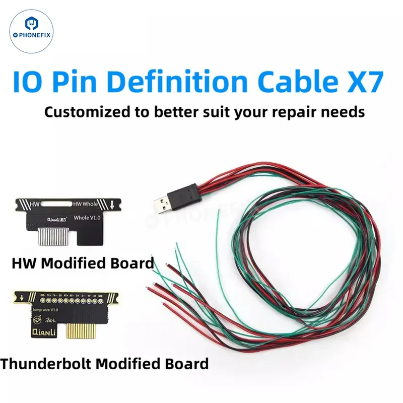 Câble d'alimentation YCS MAi 6 en 1 pour iPhone 6S - 17 Pro Max Android Huawei