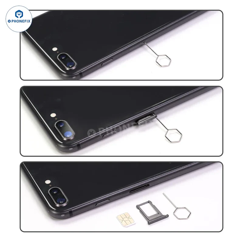 Outil d'éjection de carte SIM, goupille de retrait du plateau de carte SIM pour téléphone portable iPad