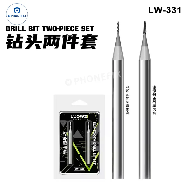 Foret hélicoïdal pour retirer les vis dénudées de l'iPhone JTX SK-1 Screw Killer