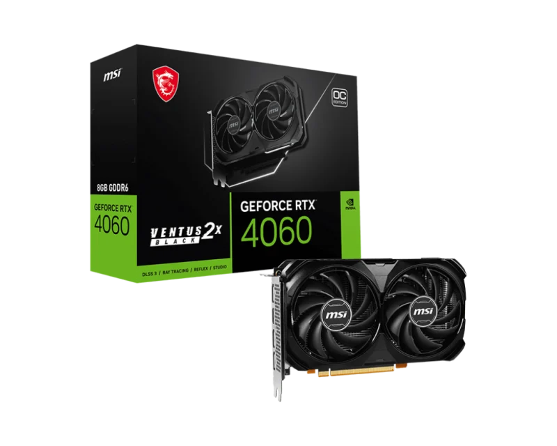 GeForce RTX 4060 - Ventus x2 - Black