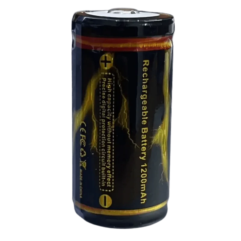 Batterie Lithium Rechargeable 3.7v 18350 1200mAh avec BMS