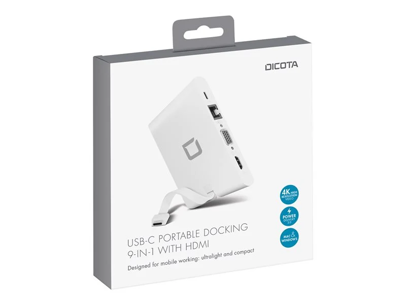 station d'accueil usb-c 9 en 1 avec hdmi