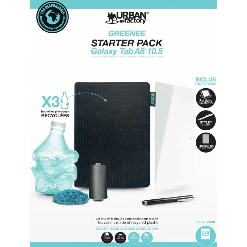 Portfolio Tab A8 10.5" - Stylet - Verre trempé