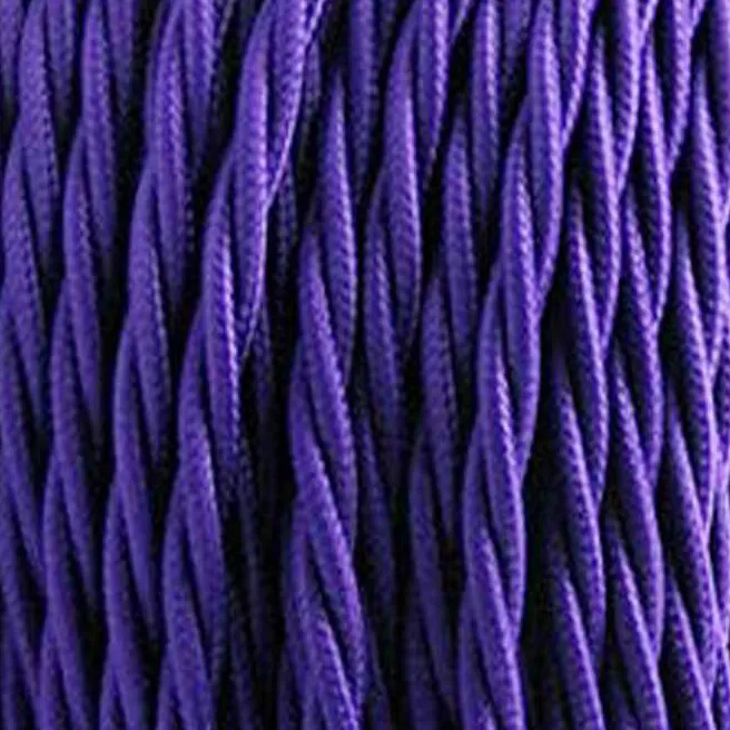 Câble Torsadé Violet 2x0,75mm 5m | Décoration Suspension — LEDsone ~1750