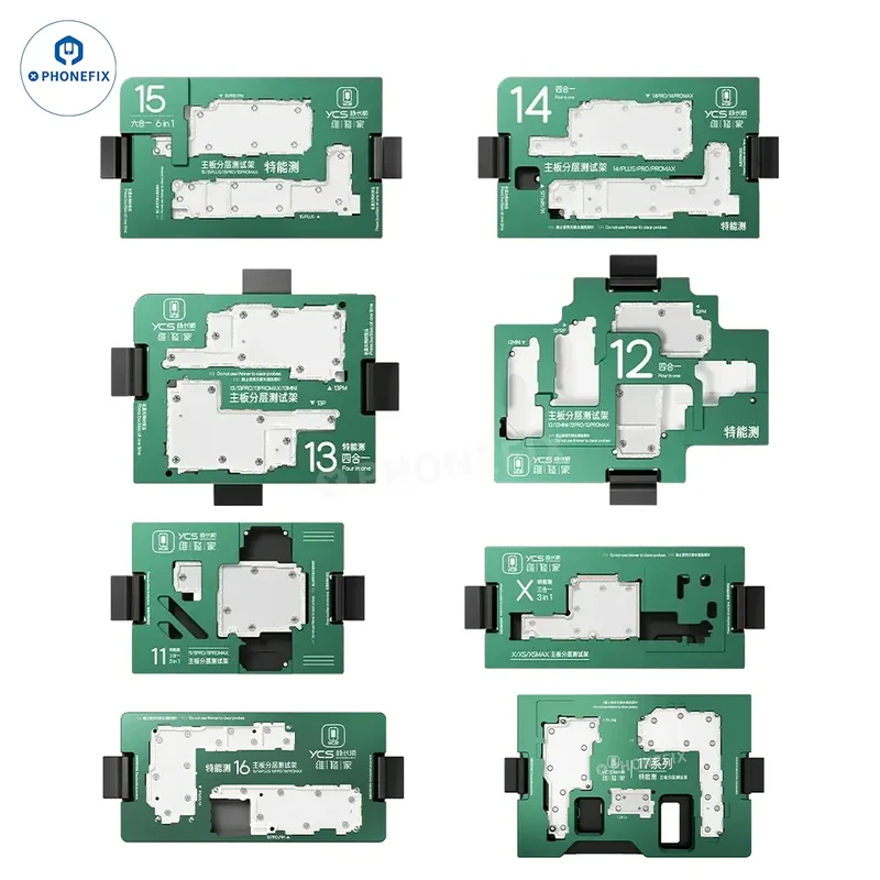 Dispositif de test multicouche pour carte mère iSocket YCS pour iPhone série X-16