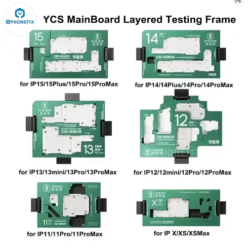 Dispositif de test multicouche pour carte mère iSocket YCS pour iPhone série X-16