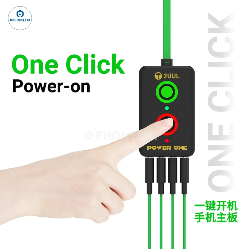 Câble de démarrage en un clic 2UUL POWER ONE pour iPhone 12-16 Pro Max