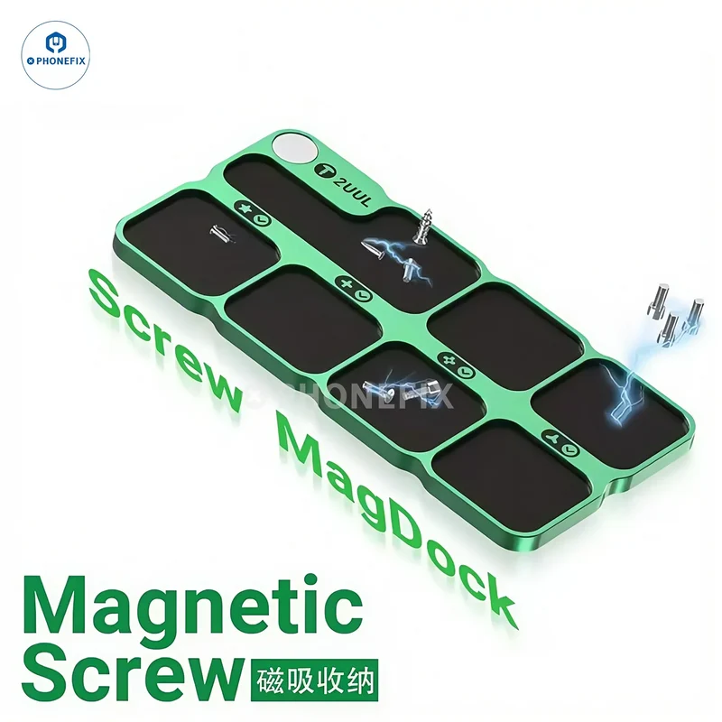 Support de rangement magnétique en alliage d'aluminium 2UUL ST95 Screw MagDock