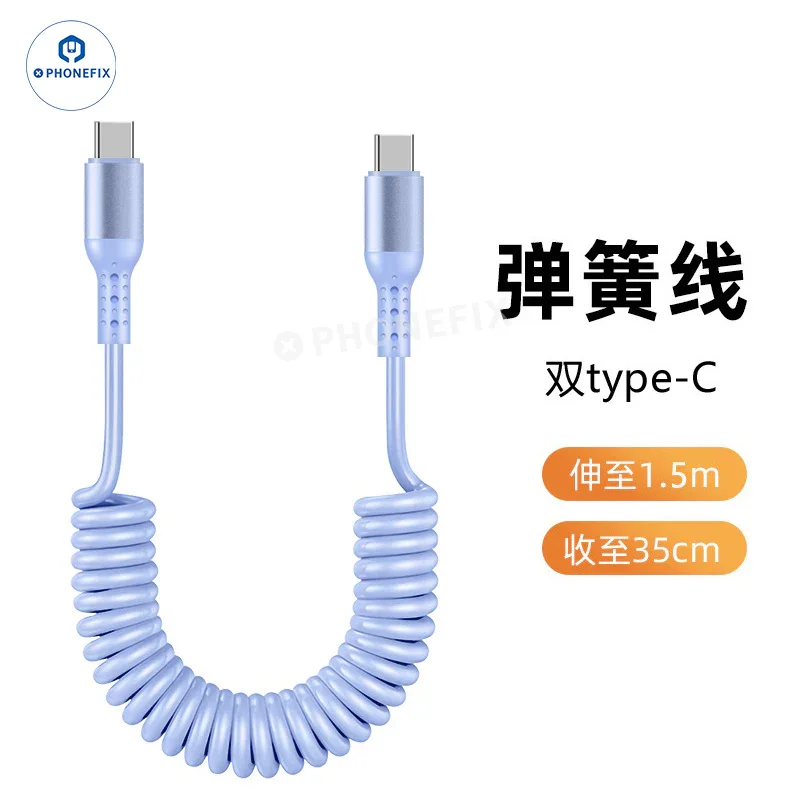 Câble de charge ultra rapide CarPlay pour voiture, câble de données Lightning USB Type-C