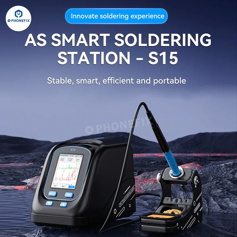 Station de soudage intelligente portable AWESHINE S15 avec poignée T245