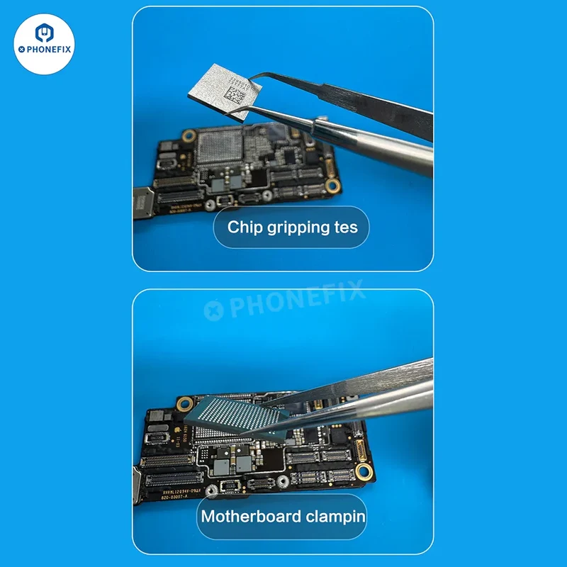 Pince à épiler PHONEFIX en alliage ultra-dur 3D pour circuits intégrés mobiles, pince pour petites pièces